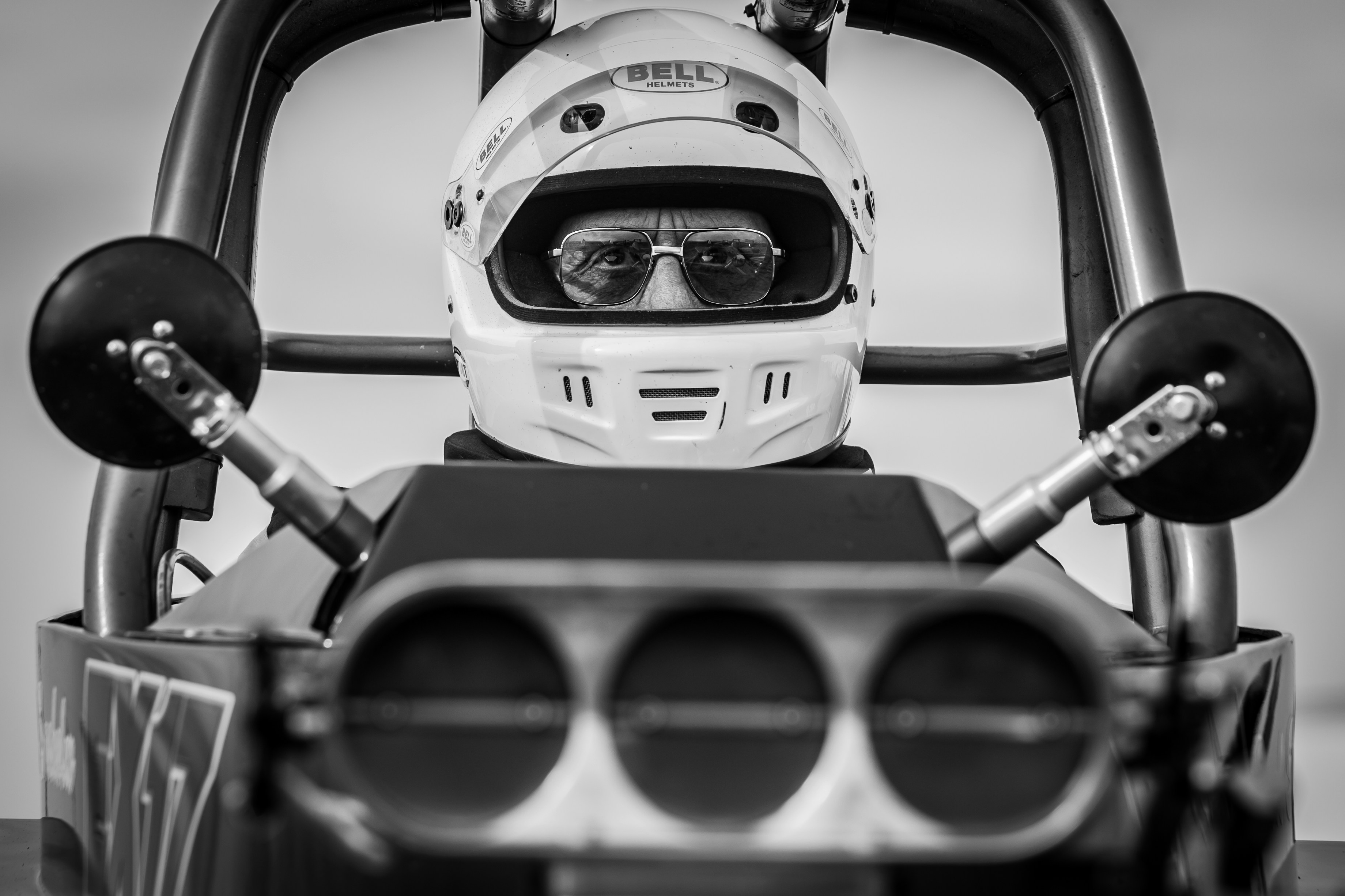 Karting track perspective